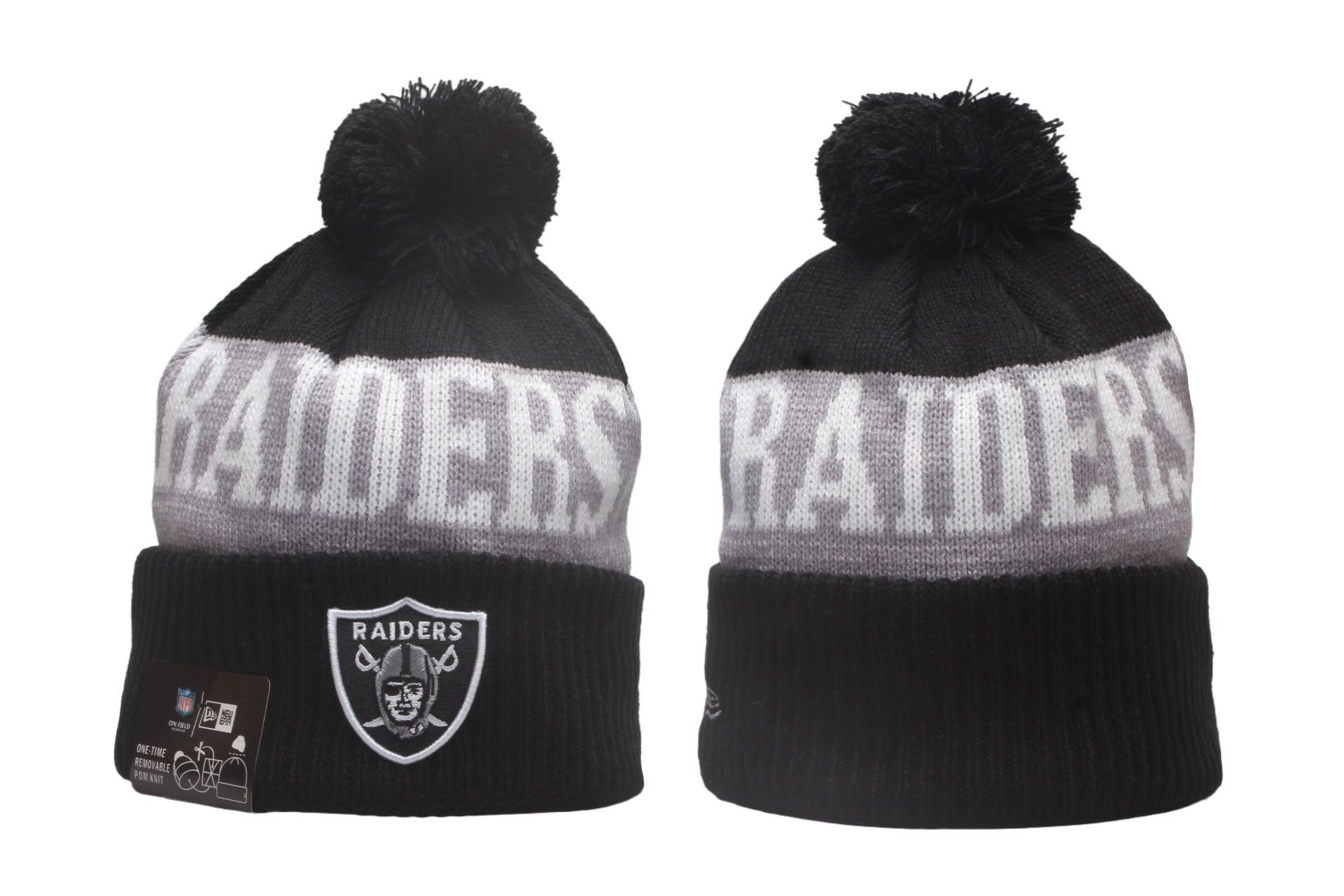 2026 NFL Oakland Raiders Hat beanie style 01->->Sports Caps